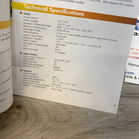 Swann PRO-555 Compact Day/Night Security Camera SW331-PR5 4 Pack Kit - Picture 5 of 9